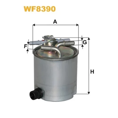 Palivový filter WIX FILTERS WF8390