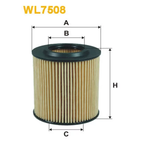 Olejový filter WIX FILTERS WL7508