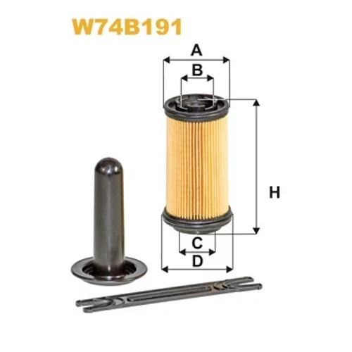 Filter močoviny WIX FILTERS W74B191