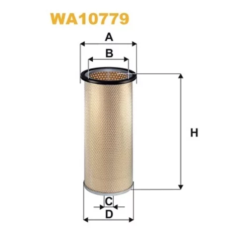 Filter sekundárneho vzduchu WIX FILTERS WA10779