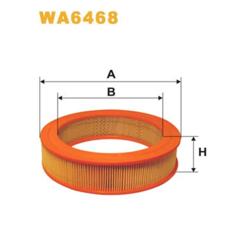 Vzduchový filter WIX FILTERS WA6468