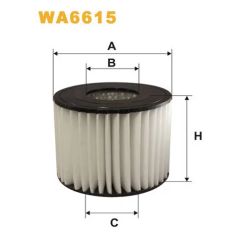 Vzduchový filter WIX FILTERS WA6615