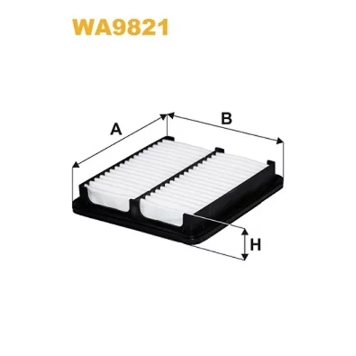 Vzduchový filter WIX FILTERS WA9821