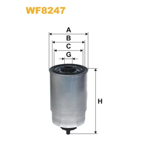 Palivový filter WIX FILTERS WF8247