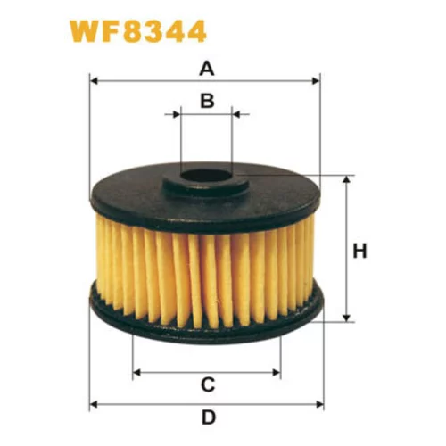 Palivový filter WIX FILTERS WF8344