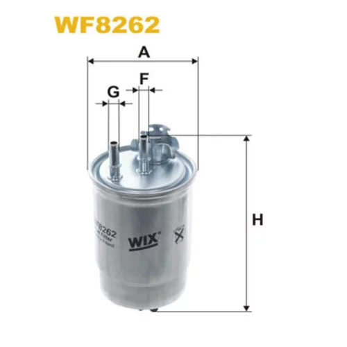 Palivový filter WF8262 (WIX FILTERS)