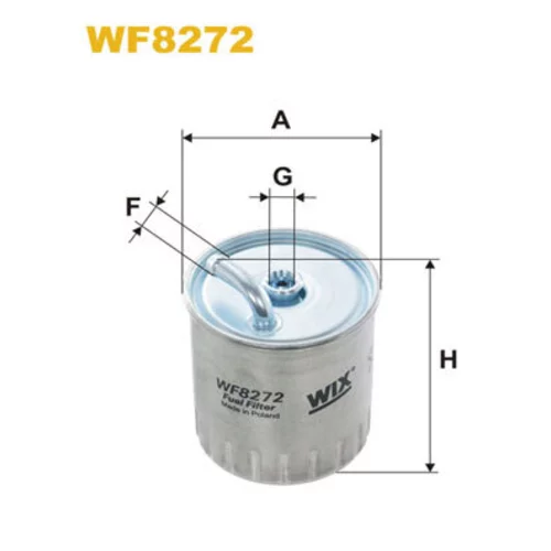 Palivový filter WIX FILTERS WF8272