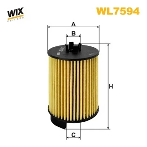 Olejový filter WIX FILTERS WL7594