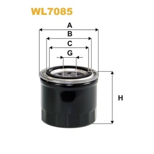 Olejový filter WIX FILTERS WL7085