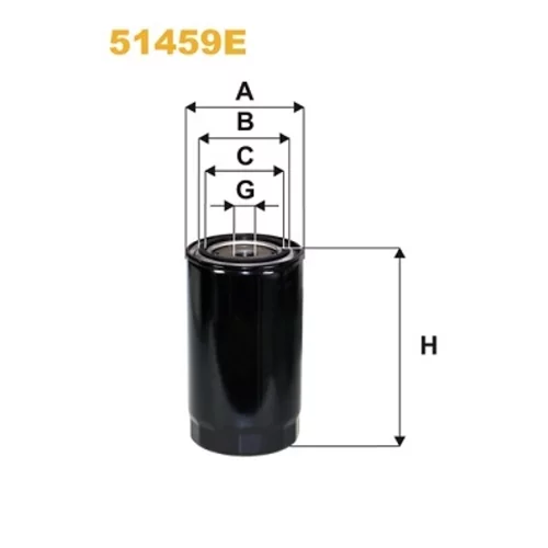 Olejový filter 51459E (WIX FILTERS)