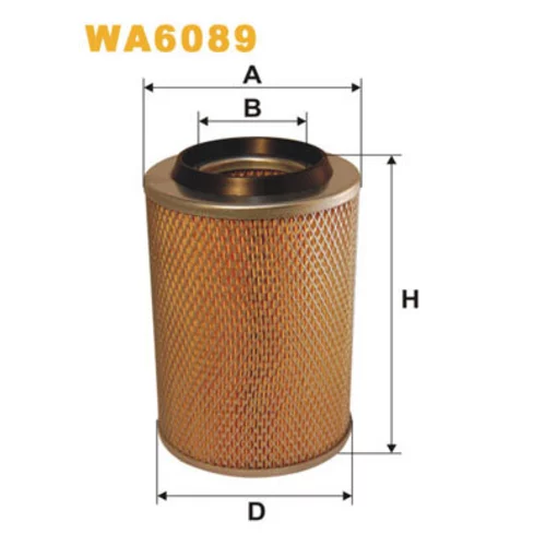 Vzduchový filter WIX FILTERS WA6089