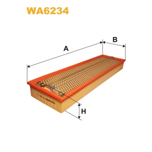 Vzduchový filter WIX FILTERS WA6234