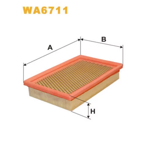 Vzduchový filter WIX FILTERS WA6711