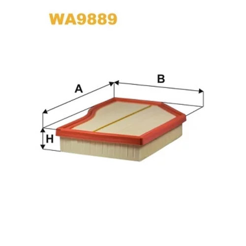 Vzduchový filter WIX FILTERS WA9889