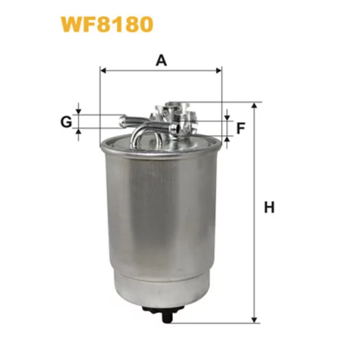 Palivový filter WF8180 (WIX FILTERS)