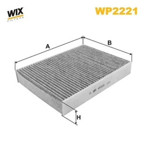 Filter vnútorného priestoru WIX FILTERS WP2221