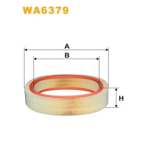 Vzduchový filter WIX FILTERS WA6379