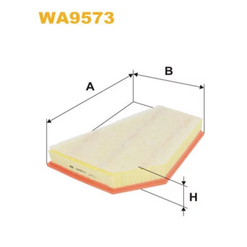 Vzduchový filter WIX FILTERS WA9573