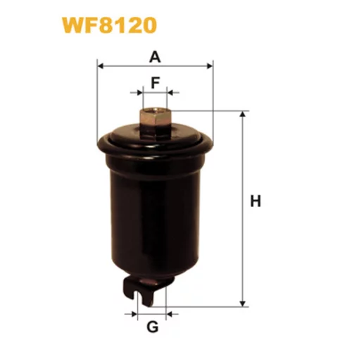 Palivový filter WF8120 (WIX FILTERS)