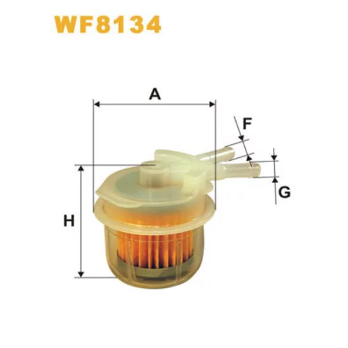 Palivový filter WIX FILTERS WF8134