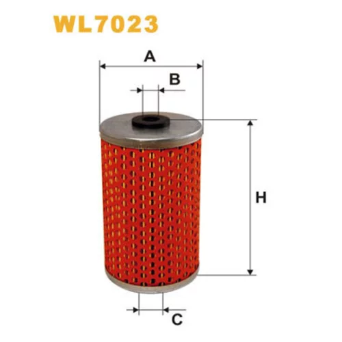 Olejový filter WIX FILTERS WL7023