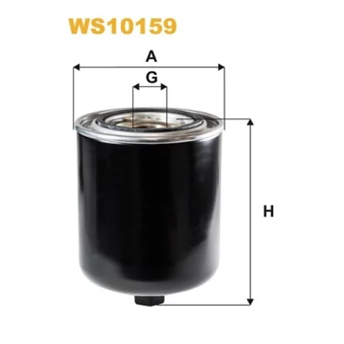 Vysúšacie púzdro vzduchu pre pneumatický systém WIX FILTERS WS10159