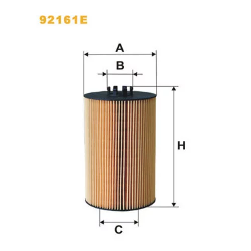 Olejový filter WIX FILTERS 92161E