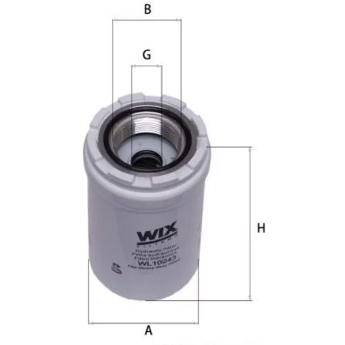 Filter pracovnej hydrauliky WIX FILTERS WL10243