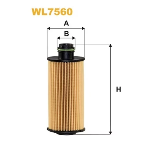 Olejový filter WIX FILTERS WL7560