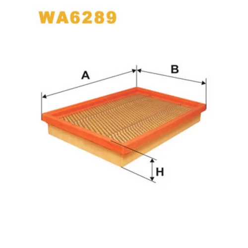 Vzduchový filter WIX FILTERS WA6289