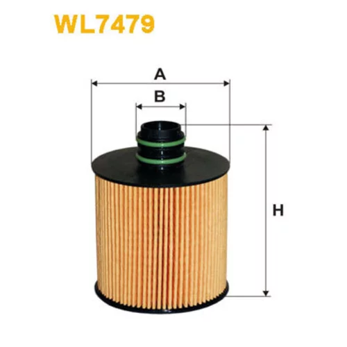 Olejový filter WIX FILTERS WL7479