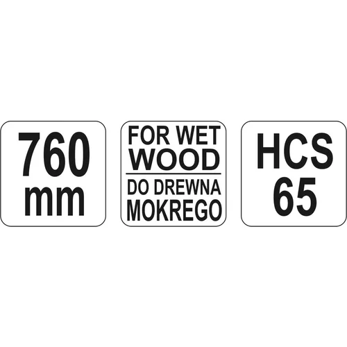 YATO List do oblúkovej píly 760 mm na mokré drevo (YATO náradie) - obr. 1