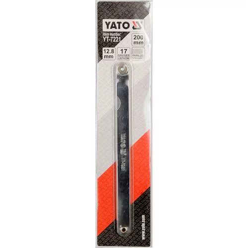 YATO Škáromer 200 mm, 17 ks, 0,02-1 mm (YATO náradie) - obr. 1