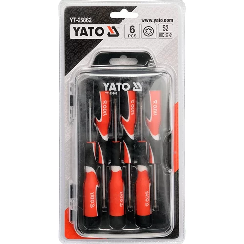 YATO Sada skrutkovačov 6ks TORX pre jemnú mechaniku (YATO náradie) - obr. 1