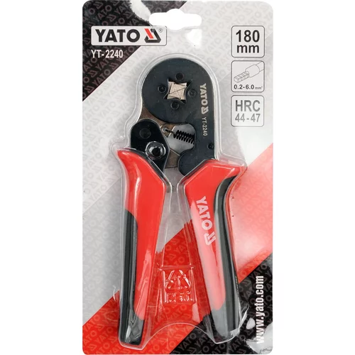 YATO Konektorové kliešte 180 mm profilové HRC 44-47 (YATO náradie) - obr. 1