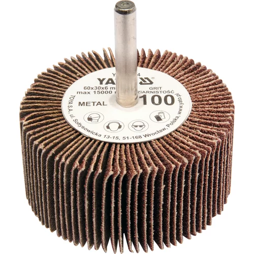 YATO Lamelový brúsny kotúč P60 60x30x6mm