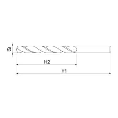 YATO Vrták na kov 10,0 mm HSS-COBALT 1 ks 135° (YATO náradie) - obr. 3