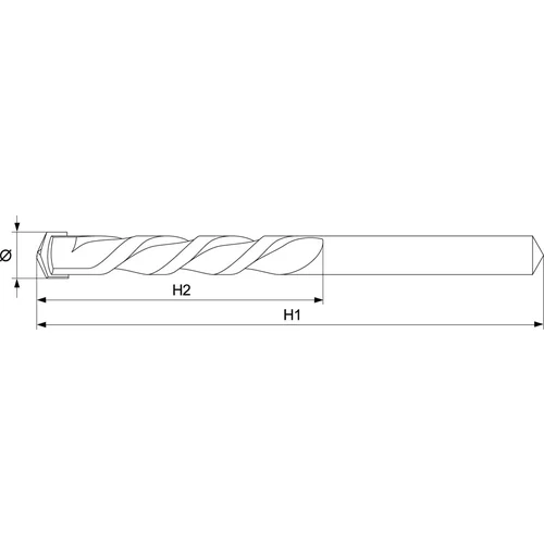 YATO Vrták na betón 10 x 200 mm (YATO náradie) - obr. 1