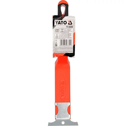 YATO Drôtená kefa ručná 290 mm nerezová oceľ-4 rady (YATO náradie) - obr. 1