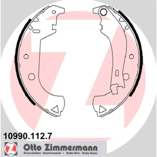 Sada brzdových čeľustí ZIMMERMANN 10990.112.7