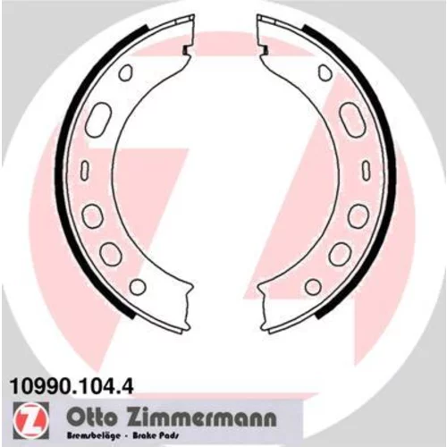 Sada brzd. čeľustí parkov. brzdy ZIMMERMANN 10990.104.4