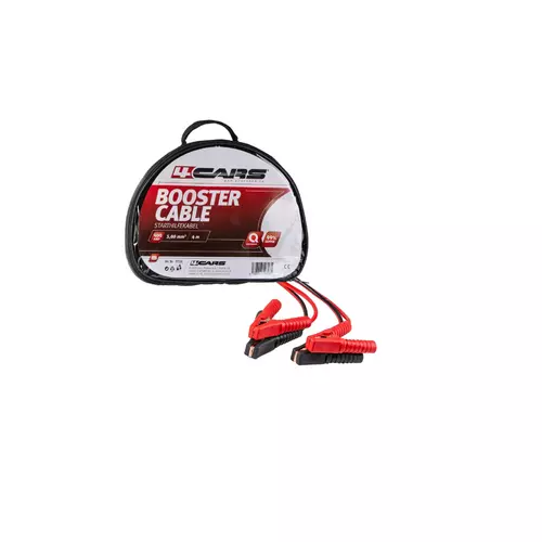 4CARS Štartovací kábel - izolované kliešte 400AMP, 5.0MM², 4M