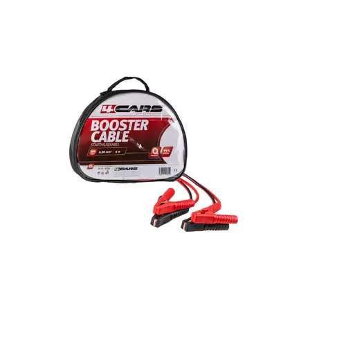 4CARS Štartovací kábel - izolované kliešte 600AMP, 6.0MM², 4M
