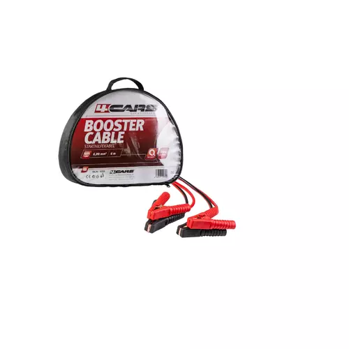 4CARS Štartovací kábel - izolované kliešte 600AMP, 6.0MM², 6M