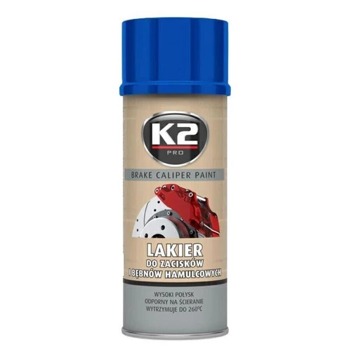 K2 BRAKE CALIPER PAINT 400 ml MODRÁ - farba na brzdové strmene a bubny
