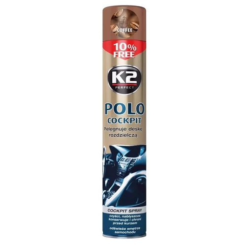 K2 Cistic kokpitu Polo cockpit 750 coffee