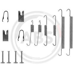 Sada príslušenstva brzdovej čeľuste A.B.S. 0771Q