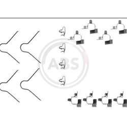 Sada príslušenstva obloženia kotúčovej brzdy A.B.S. 1130Q