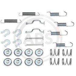 Sada príslušenstva čeľustí parkovacej brzdy A.B.S. 0810Q
