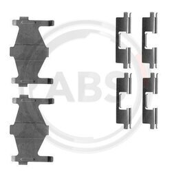 Sada príslušenstva obloženia kotúčovej brzdy A.B.S. 1136Q